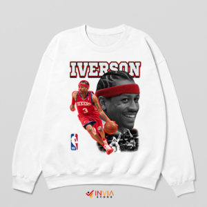 Sixers Swag Allen Iverson Artistry Sweatshirt