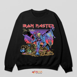 Skeletor Strikes with Iron Maiden Sweatshirt