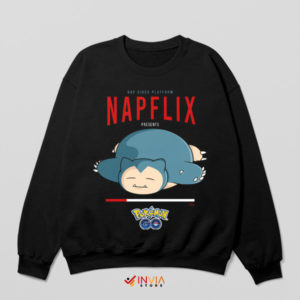 Sleepy Pokémon Snorlax's Napflix Sweatshirt