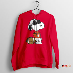 Snoopy's Touchdown Pass Joe Burrow Hoodie