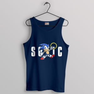 Sonic Style and Speed Nike Air Navy Tank Top