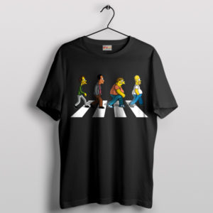 Springfield Abbey Road with The Moe's Black T-Shirt