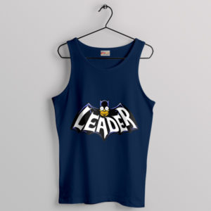 Springfield Caped Leader Homer Batman Navy Tank Top