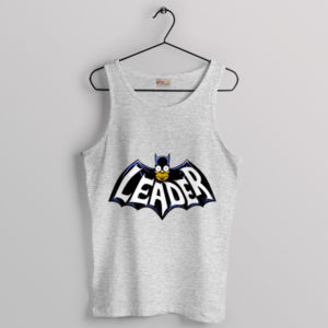 Springfield Caped Leader Homer Batman Sport Grey Tank Top