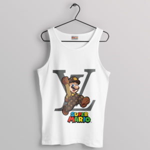 Sprint into Retro Gaming Mario Bros Tank Top