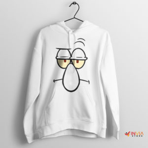 Squidward's Portrait Perfection Face Hoodie