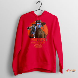 Star Wars Character Cad Bane Red Eyes Red Hoodie