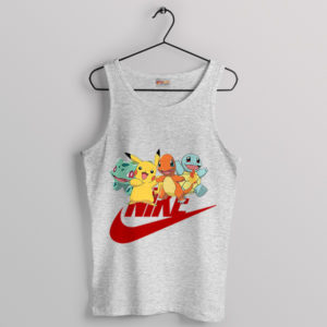 Starter Pokémon Evolution Odyssey Sport Grey Tank Top