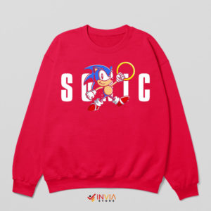 Step into Speed Nike Air Sonic Red Sweatshirt