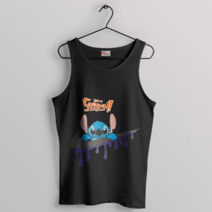 Stitch's Nike Artistry Swoosh Graphic Black Tank Top