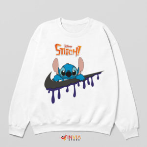 Stitch's Swoosh Masterpiece Nike Sweatshirt