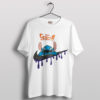 Stitch's Swooshed Stroll Nike Art T-Shirt