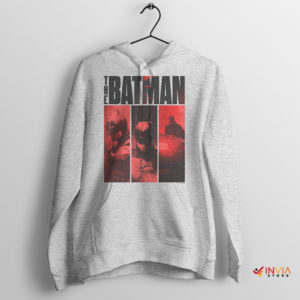 Storytelling The Batman Panels Movie Sport Grey Hoodie