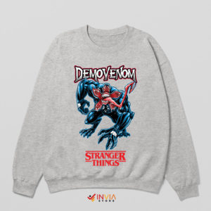 Stranger Venom Fusion Demogorgon Sport Grey Sweatshirt