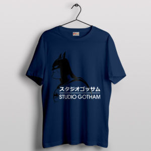 Studio Gotham Meets Studio Ghibli Navy T-Shirt