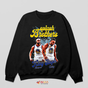 Style Victory with Klay and Steph Curry Black Sweatshirt