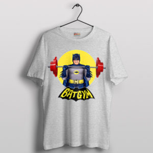 Superhero Fitness Edition The Batman Sport Grey T-Shirt