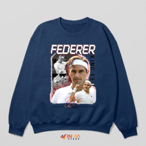 Swiss Maestro King Roger Federer Navy Sweatshirt