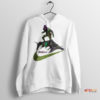 Swooshed Nike Art by Green Goblin Hoodie