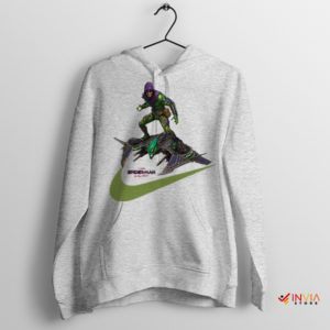 Swooshed Nike Art by Green Goblin Red Hoodie