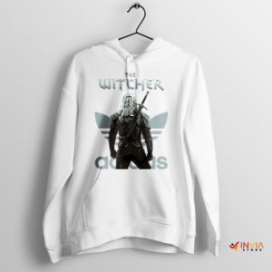 Sword and Style Geralt The Witcher White Hoodie