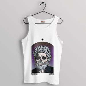 Symphony The Weeknd Dawn FM Art White Tank Top