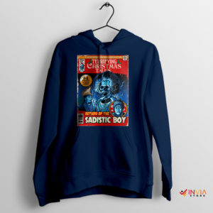 Terrors of Tinsel Town Home Alone Navy Hoodie