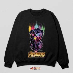 Thanos' Universe-Bending Gauntlet Sweatshirt