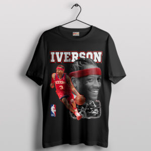 The Answer Legacy Exclusive Sixers Black AI T-Shirt