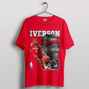 The Answer Legacy Exclusive Sixers Red AI T-Shirt