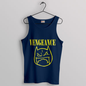 The Batman Vengeance Nirvana Smiley Navy Tank Top