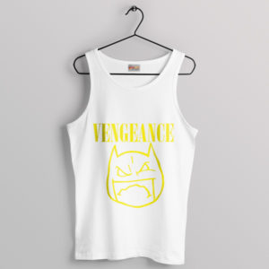 The Batman Vengeance Nirvana Smiley White Tank Top