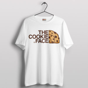 The Cookie Monster North Face White T-Shirt