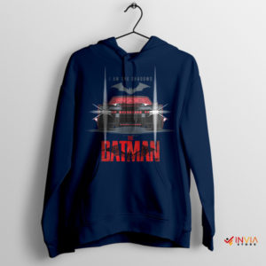 The Dark Knight's Wheels Batmobile Navy Hoodie