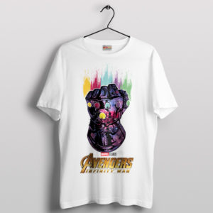 The Gauntlet's Might Thanos Power White T-Shirt