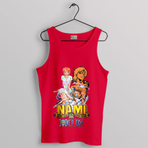 The Heart of the Crew Nami Red Tank Top