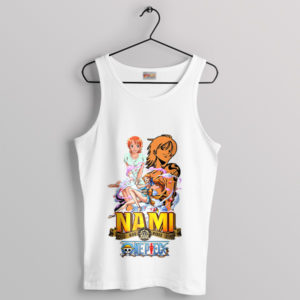 The Heart of the Crew Nami White Tank Top