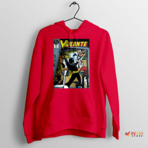 The Illustrated Vigilante Peacemaker Red Hoodie