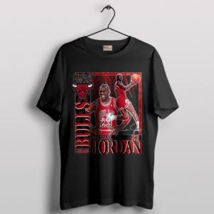 The Legend of 23 Basketball Michael Jordan Black T-Shirt