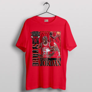 The Legend of 23 Basketball Michael Jordan Red T-Shirt