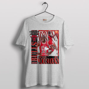 The Legend of 23 Basketball Michael Jordan Sport Grey T-Shirt