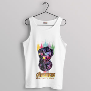 The Mad Titan's Mastery Infinity Gauntlet White Tank Top