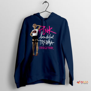 The Magic of Pink's Tour Lives On Navy Hoodie