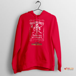 The Mandalorian Spirit Tennessee Whiskey Red Hoodie