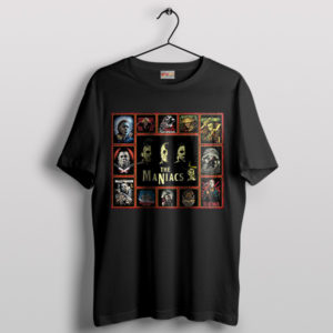 The Maniacs All Characters Horror Movie T-Shirt