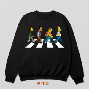 The Moe's Step Out Abbey Road Style Black Sweatshirt