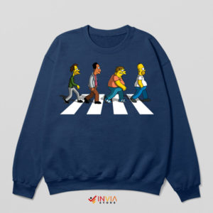 The Moe's Step Out Abbey Road Style Navy Sweatshirt