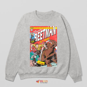 The Office Incredible Beetman Comic Sport Grey Sweatshirt