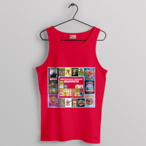 The Science of All Muppet Show Art Red Tank Top