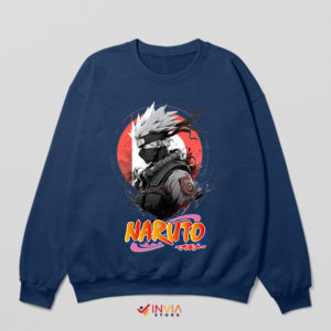 The Shinobi's Journey Kakashi Hatake Navy Sweatshirt